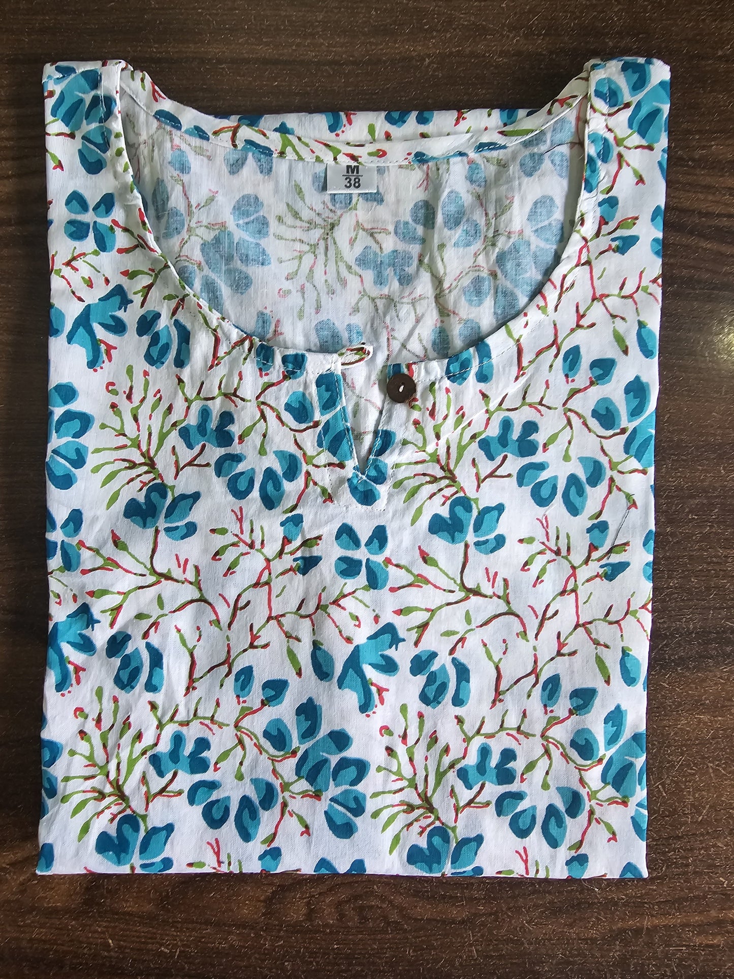 Bannisaa Floral Print Casual Short Kurti