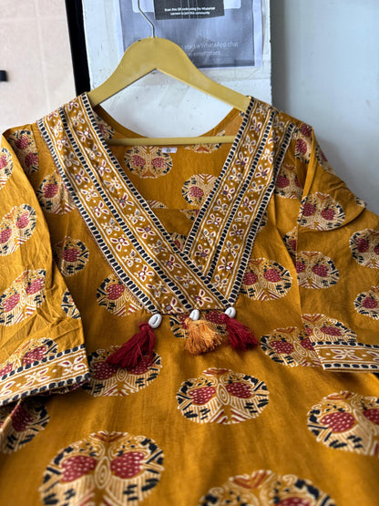 Bannisaa Mustard Bloom 3pc Set