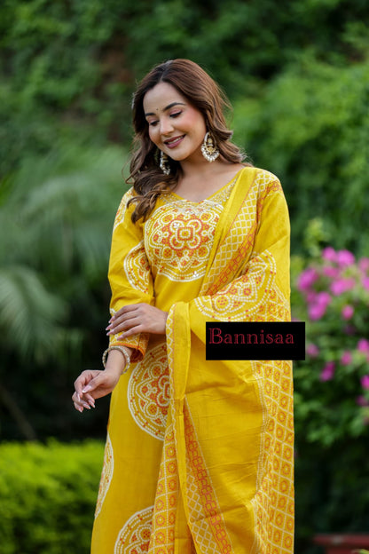 Bannisaa Summer Royale A-Line 3pc Set
