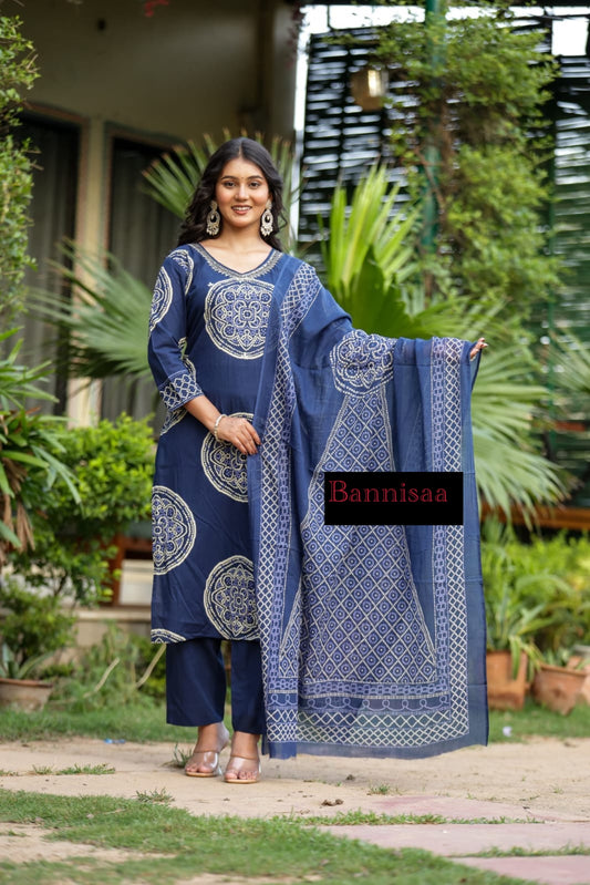 Bannisaa Summer Royale A-Line 3pc Set