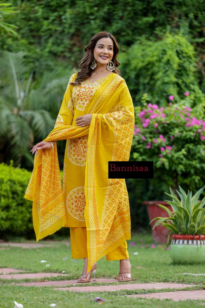 Bannisaa Summer Royale A-Line 3pc Set