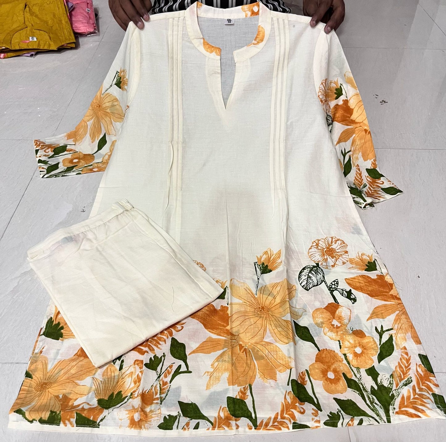 Bannisaa Bloom Collection - Contemporary Floral Printed Suit Sets with Garden-Inspired Motifs