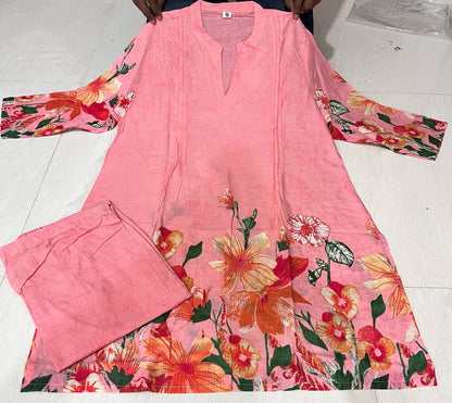 Bannisaa Bloom Collection - Contemporary Floral Printed Suit Sets with Garden-Inspired Motifs