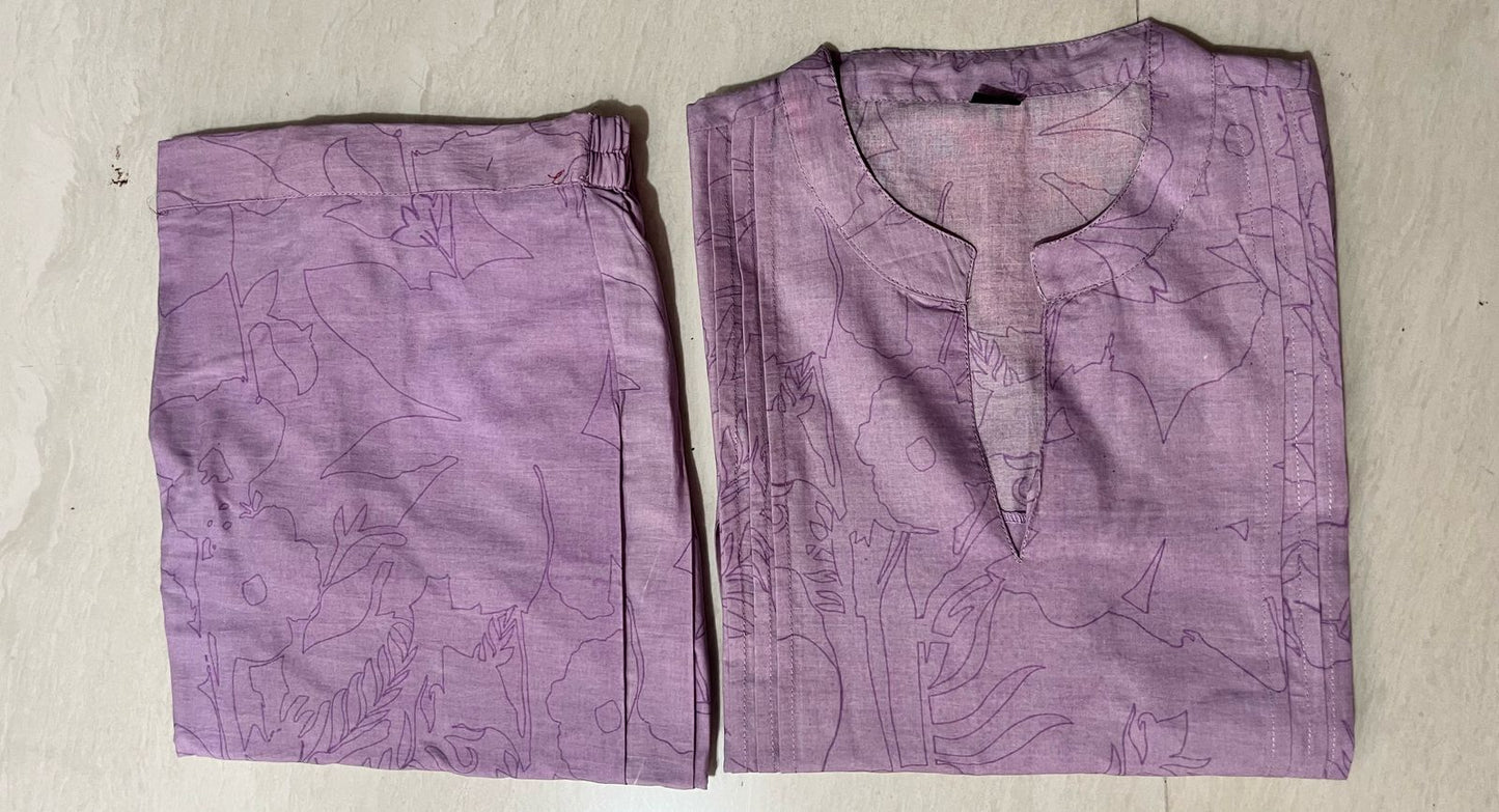 Bannisaa Bloom Collection - Contemporary Floral Printed Suit Sets with Garden-Inspired Motifs