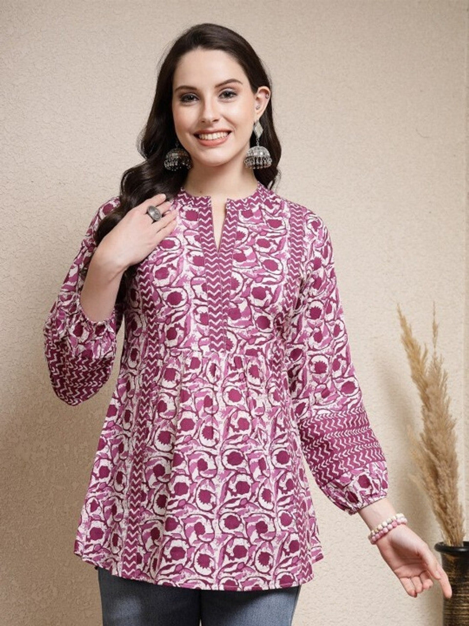 Bannisaa Ruby Bloom Kurti