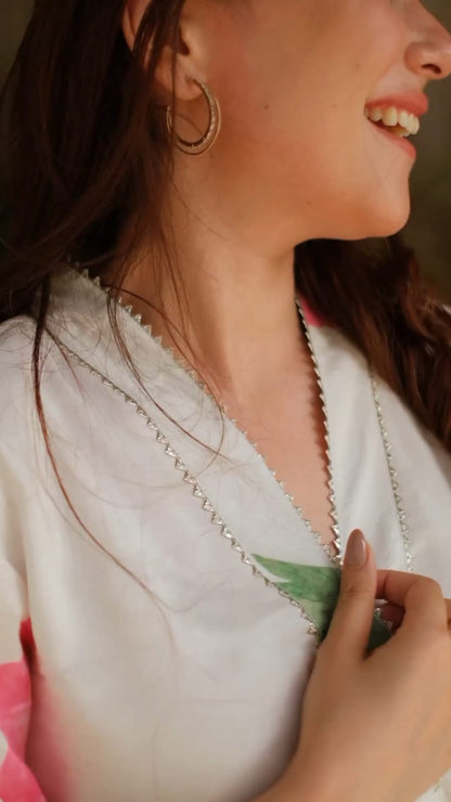 Bannisaa Aayat Blush Petal Co-ord Set